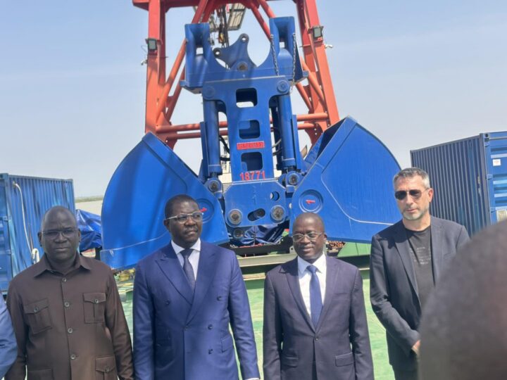 Governo dá início às obras de dragagem do Porto de Bissau