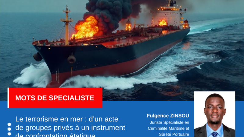 Le terrorisme en mer : d’un acte de groupes privés à un instrument de confrontation étatique
