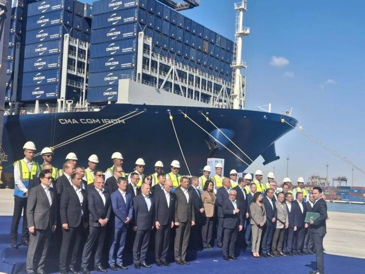 بدء فعاليات الاحتفال بانطلاق التشغيل التجاري لمحطة البحر الأحمر لتداول الحاويات رقم 1 RSCT بميناء السخنة