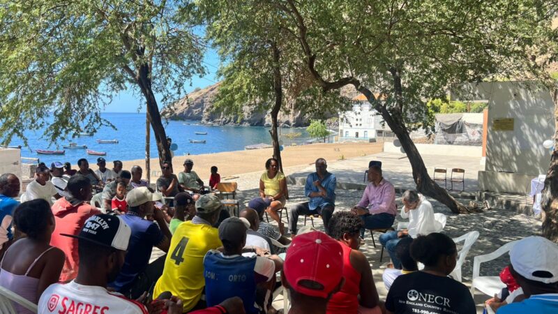 Cabo Verde – Ministro do Mar reforça compromisso com comunidades piscatórias de Monte Trigo e Tarrafal de Monte Trigo