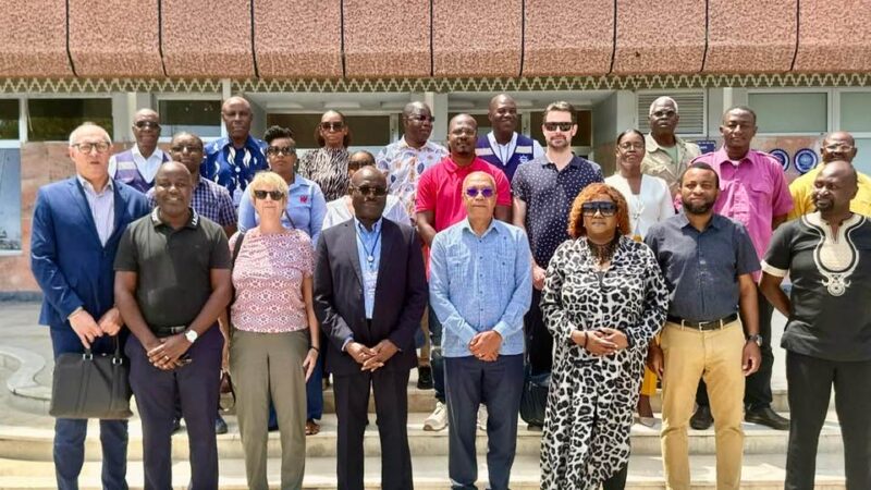 DELEGAÇÃO DE CONSULTORES CONSTATA CAPACIDADE OPERACIONAL DO CORREDOR DO LOBITO EM VISITA AO PORTO DO LOBITO, ANGOLA