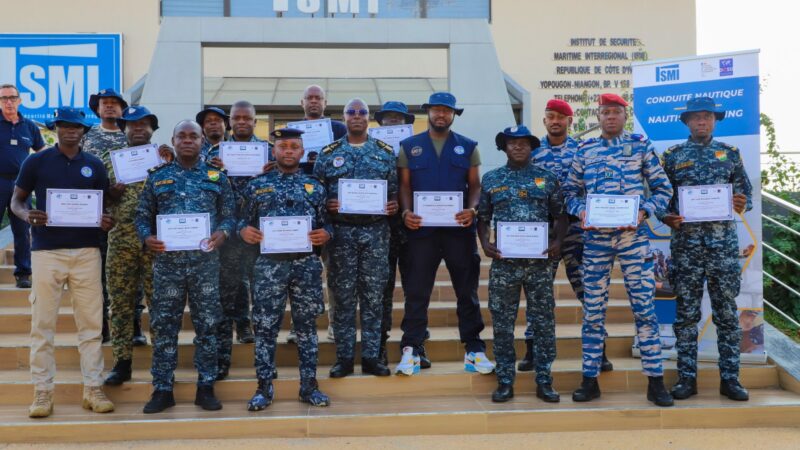 Renforcement des compétences maritimes : l’ISMI forme 16 stagiaires à la conduite nautique