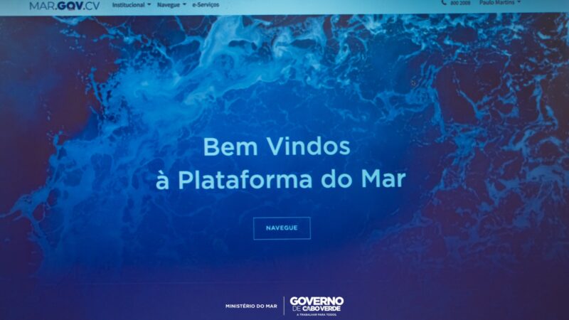 Ministro do Mar destaca Plataforma Mar.cv como base da governança digital do mar em Cabo Verde