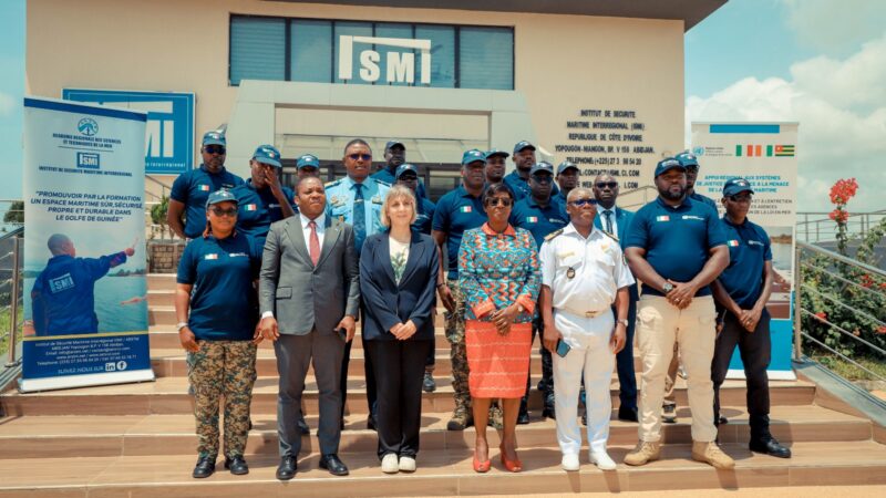Sécurité maritime : des acteurs du golfe de Guinée formés au pilotage, à la maintenance et au droit social à l’ISMI