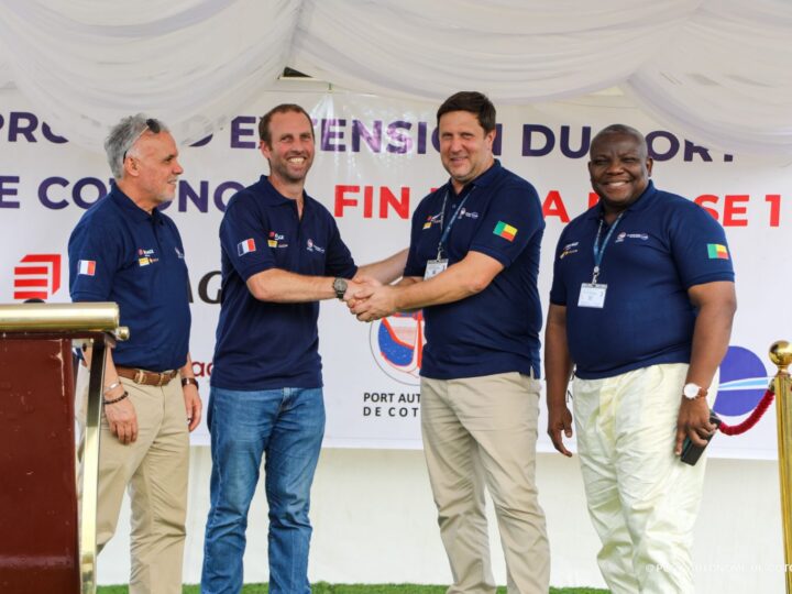 Bénin : Clôture de la phase 1 des travaux d’extension du port de Cotonou