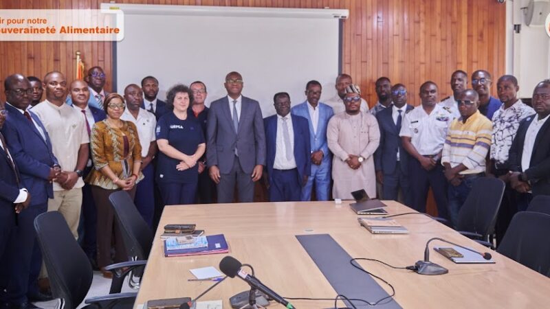 Réunion bilan d&rsquo;évaluation de restitution de la patrouille conjointe régionale de surveillance des Pêches par la Côte d’Ivoire, le Libéria et le Ghana