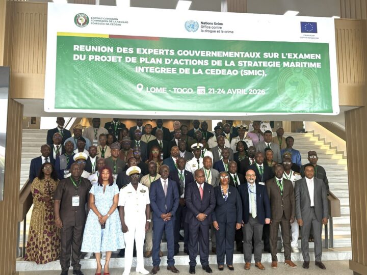 LES EXPERTS GOUVERNEMENTAUX DE LA CEDEAO CONCLUENT À LOMÉ LA RÉUNION DE RÉVISION DU PLAN D’ACTION DE LA STRATÉGIE MARITIME INTÉGRÉE