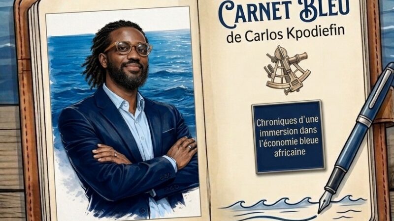 Carnet Bleu de Carlos Kpodiefin (Chroniques d&rsquo;une immersion dans l&rsquo;économie bleue africaine) : Le bleu me va si bien, ou comment je me suis laissé happer par l’économie bleue…