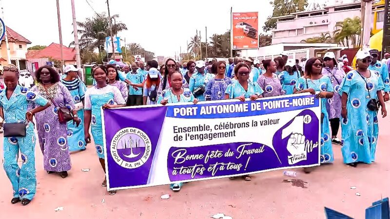 Congo Brazzaville – Port Autonome de Pointe-Noire : Un 1er Mai célébré sous le signe de la Paix et de la Prospérité Partagée
