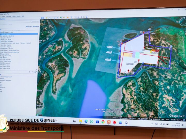 Guinée Conakry – Programme Simandou 2040 : le projet de port en eau profonde de Dobali se précise…