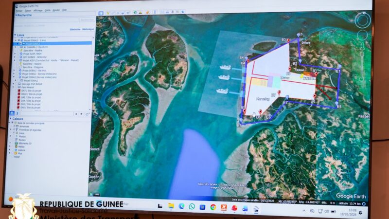 Guinée Conakry – Programme Simandou 2040 : le projet de port en eau profonde de Dobali se précise…