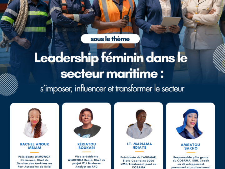 Webinaire : Leadership féminin dans le secteur maritime : S’imposer, influencer et transformer le secteur