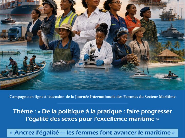 COMMUNIQUÉ DE PRESSE – Maritimafrica Associated lance la campagne « Her Maritime » à l’occasion de la Journée internationale des Femmes du Secteur Maritime