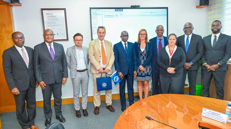 CÔTE D’IVOIRE – COOPÉRATION PORTUAIRE ET TRANSITION DURABLE : LE PORT AUTONOME D’ABIDJAN ÉCHANGE AVEC ENABEL BELGIQUE ET LE PORT D’ANVERS