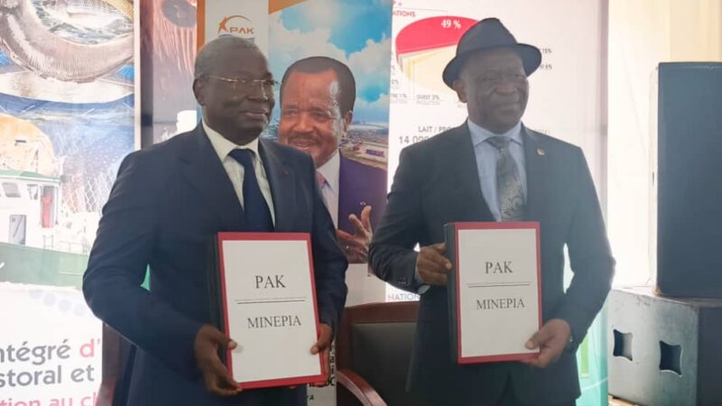 SIAC 2026 : LE MINEPIA ET LE PAK UNISSENT LEURS FORCES POUR RENFORCER L’AQUACULTURE AU CAMEROUN
