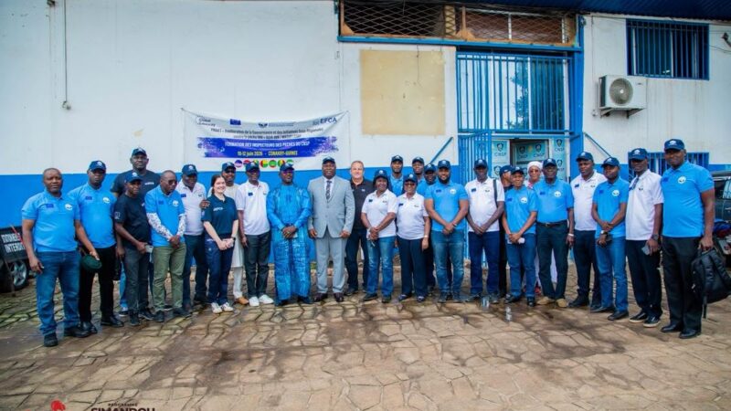 Renforcement des capacités des inspecteurs des pêches en Guinée