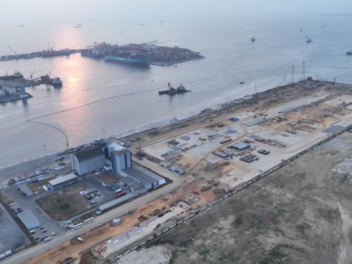 Au Môle Est, Congo Terminal adopte une méthodologie de dragage adaptée au traitement des sables bitumineux