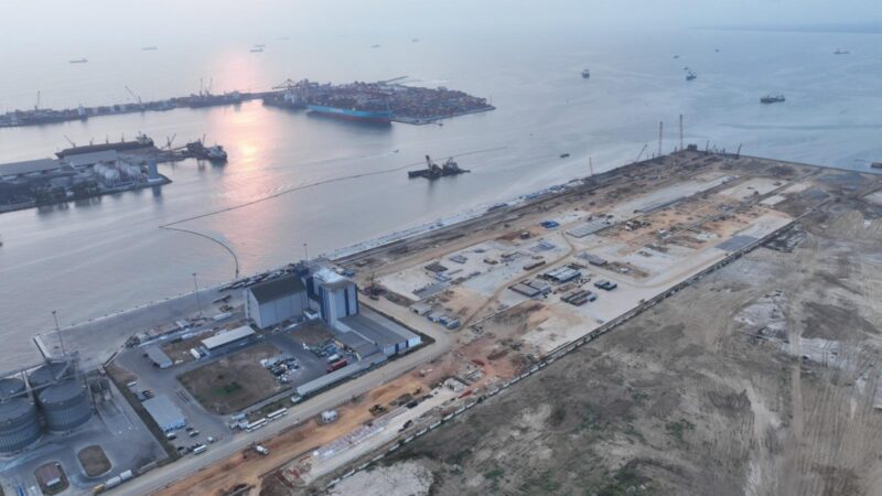 Au Môle Est, Congo Terminal adopte une méthodologie de dragage adaptée au traitement des sables bitumineux