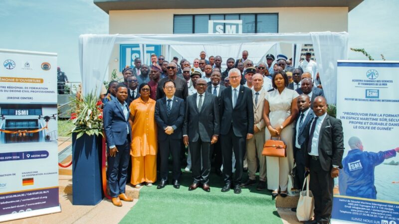 Côte d’Ivoire : Inauguration du « Drone Center » de l’ISMI, une révolution technologique pour la sécurité maritime et l&rsquo;économie bleue dans le golfe de Guinée