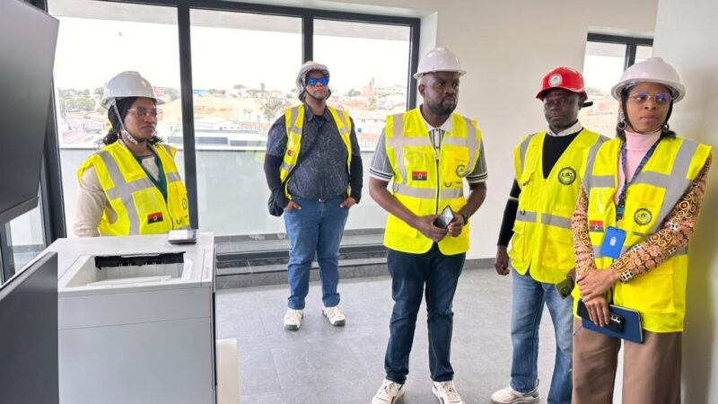 ANGOLA – DELEGAÇÃO DO BANCO SUL-AFRICANO DBSA CONSTATA MODERNIZAÇÃO E CAPACIDADE OPERACIONAL DAS NOVAS INFRAESTRUTURAS DO PORTO DO NAMIBE