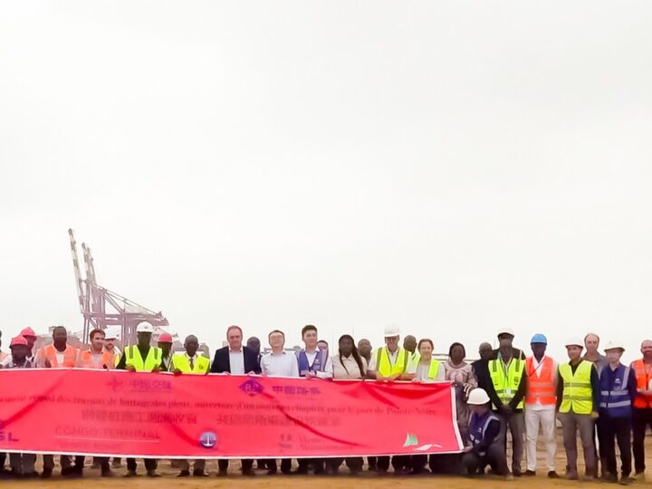 Congo – Port Autonome de Pointe-Noire : Le battage du dernier pieu du Môle Est ouvre la voie au futur terminal géant
