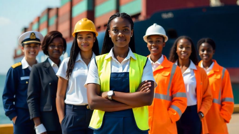 Renforcer la présence des femmes dans l’industrie maritime : Panorama des initiatives en Afrique