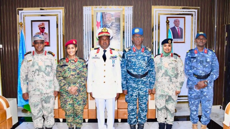 Djibouti : l&rsquo;Union européenne décore les commandants de la Garde-côtes et de la Marine nationale pour leur engagement en faveur de la sécurité et de la sûreté maritime