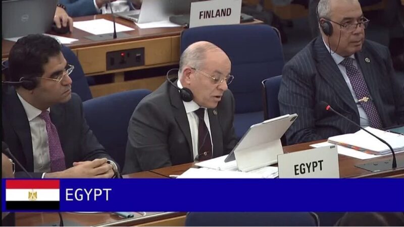 مصر تواصل دورها الفاعل في مجلس المنظمة البحرية الدولية وتطرح رؤيتها لتعزيز أمن الملاحة البحرية وتيسير تنفيذ الاتفاقيات الدولية