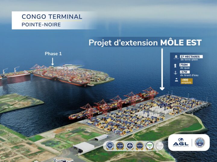 Môle Est : Congo Terminal prévoit la création de 900 emplois supplémentaires