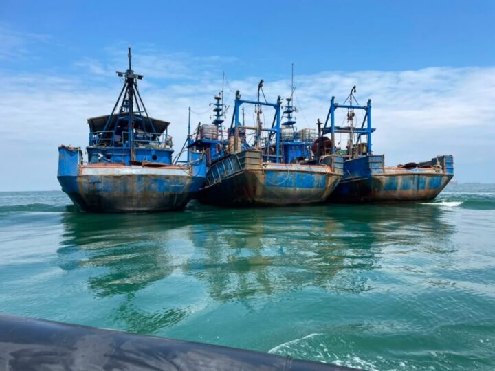 PÊCHE INN : TROIS CHALUTIERS ÉTRANGERS INTERPELLÉS, LE GABON RENFORCE LA PROTECTION DE SES RESSOURCES HALIEUTIQUES