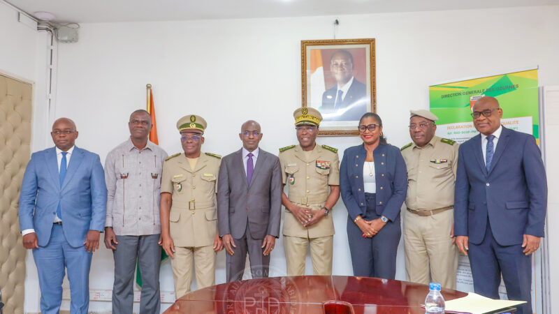CÔTE D’IVOIRE – PORT AUTONOME D’ABIDJAN-DOUANES IVOIRIENNES : LES DEUX ADMINISTRATIONS RENFORCENT LEUR COLLABORATION