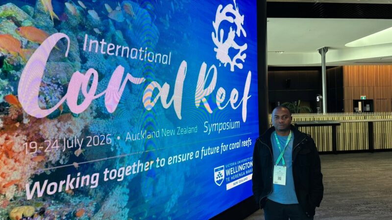 L’IH.SM de l’Université de Toliara au 16e International Coral Reef Symposium (ICRS) à Auckland