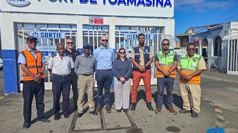 Madagascar – Sûreté portuaire : US Coast-Guard évalue le dispositif du Port de Toamasina