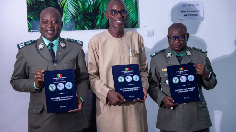 Sénégal : la DPN, la DAMCP et l’IFAN Cheikh Anta Diop renforcent leur partenariat pour la conservation de la biodiversité