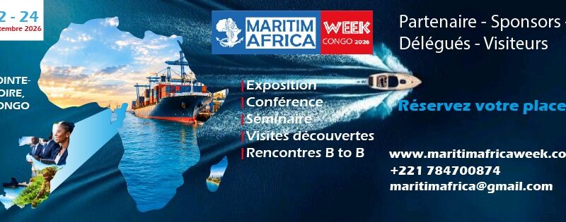 Maritimafrica Week 2026 : Pointe-Noire accueille la 3ᵉ édition du forum sur l&rsquo;économie bleue africaine