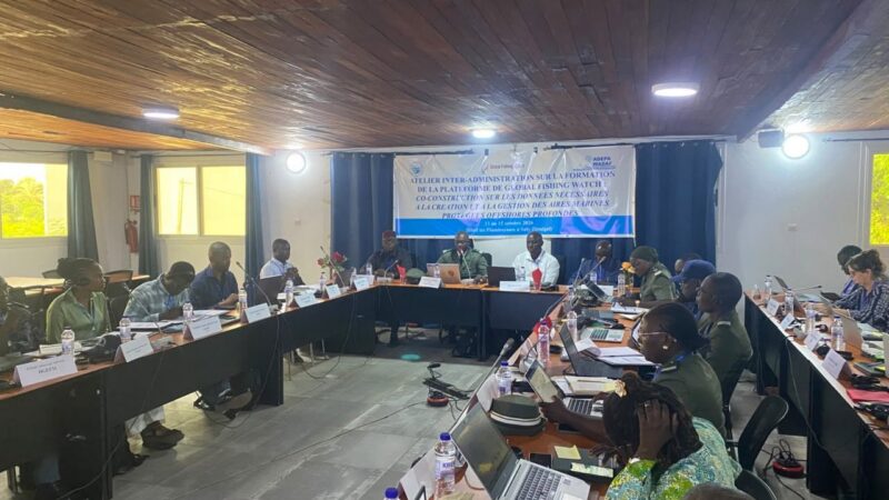 AMP offshores profondes : le Sénégal réunit les administrations de l&rsquo;Action de l&rsquo;État en Mer autour de la plateforme Global Fishing Watch