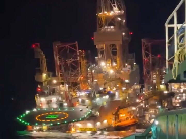 Gabon : Naufrage de la plateforme de forage Prospector 5 au large de Mayumba, cinq personnes toujours portées disparues