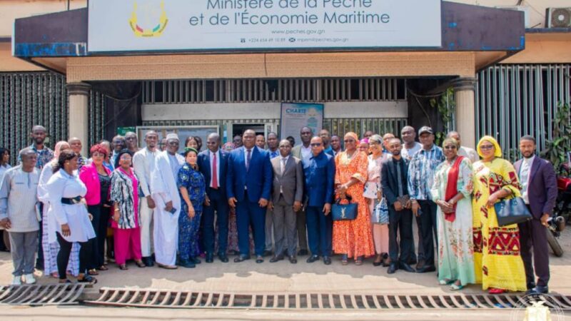 MPEM : Première réunion de Cabinet du Ministre Fassou THÉA de la 5ème République, tournée vers un secteur halieutique guinéen prospère et une économie bleue renforcée
